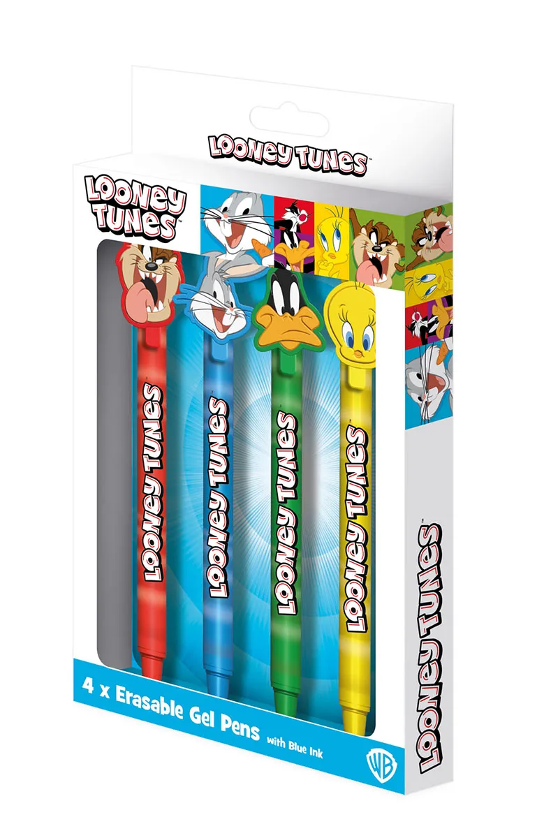 LOONEX TUNES set 4 piši-briši olovke