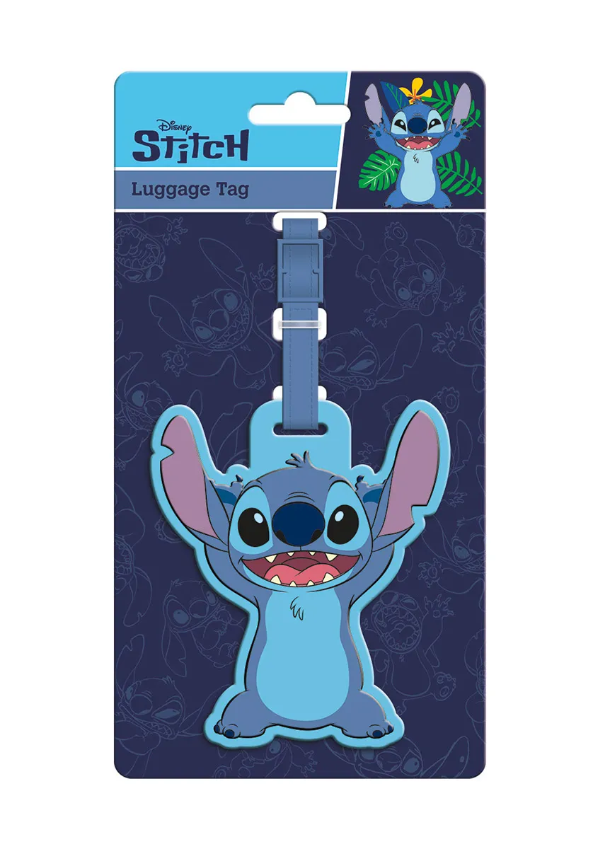 STITCH tag za kofer plavi
