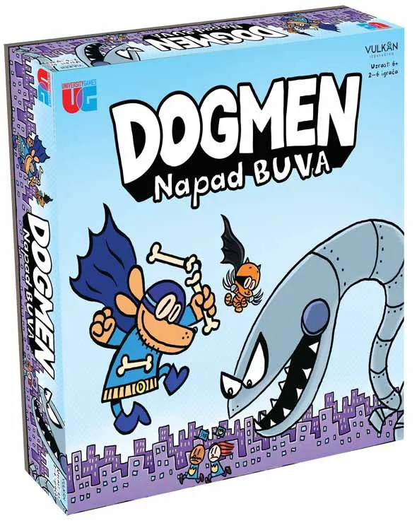 Društvena igra DOGMEN: NAPAD BUVA 