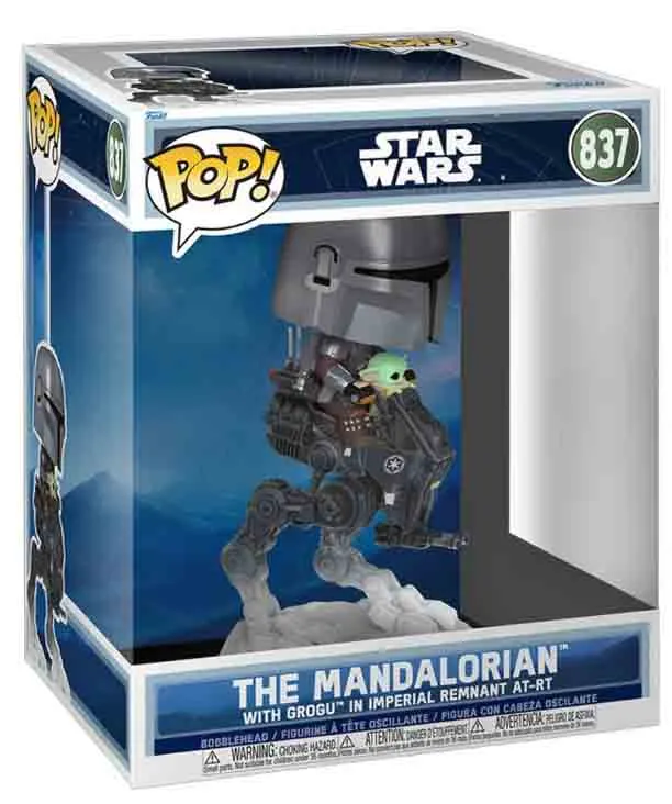 FUNKO POP! Figurica RIDES DLX: THE MANDALORIAN & GROGU 