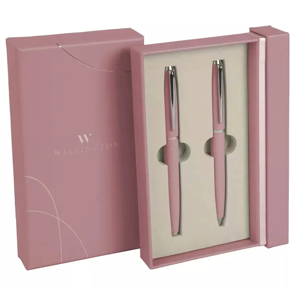 Set za pisanje 2/1 WELLINGTON - ROZE