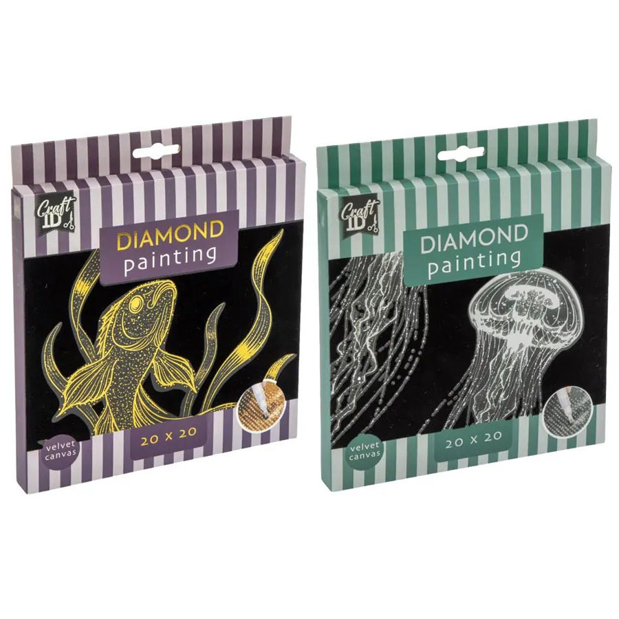 Kreativni set DIAMOND PAINTING -CRYSTAL (dve vrste)