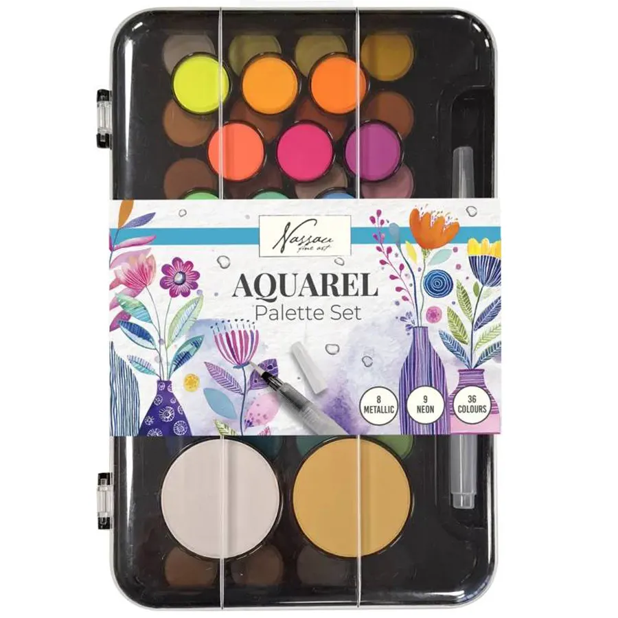 Akvarel set PALLETTE 36 boja