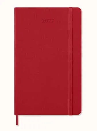 Notes MOLESKINE nedeljni 2027 CRVENI TP
