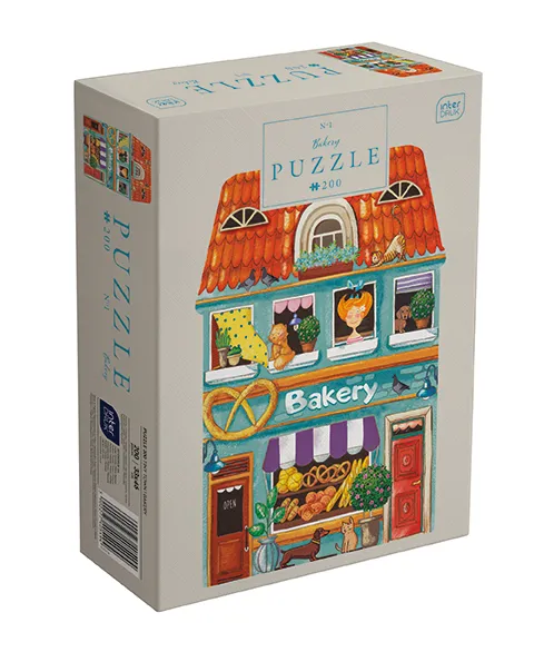 Puzzle 200 SHAPE HOUSE Pekara