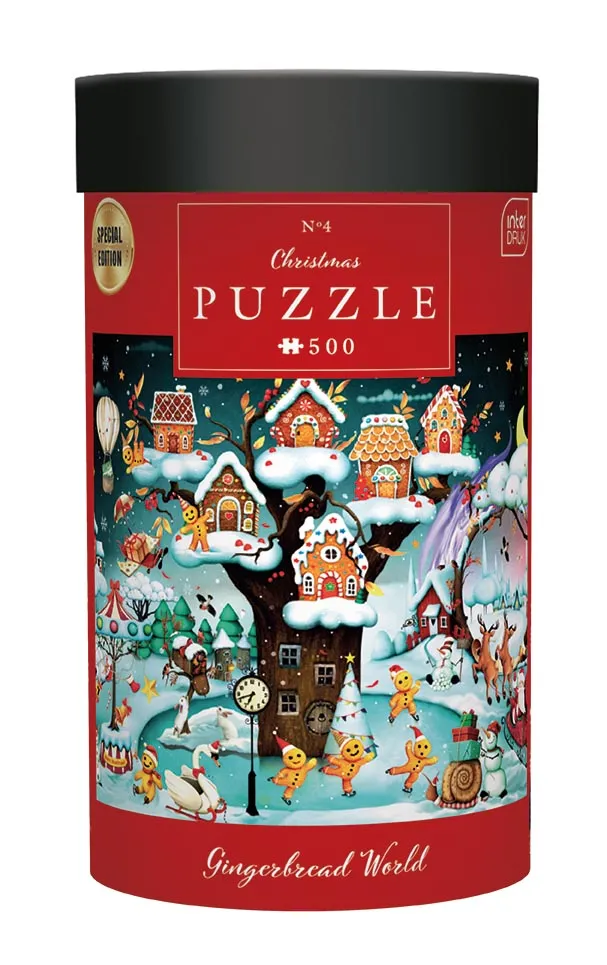 Puzzle 500 NOVA GODINA Svet medenjaka