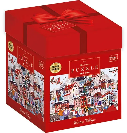 Puzzle 1000 NOVA GODINA Praznično zimsko selo