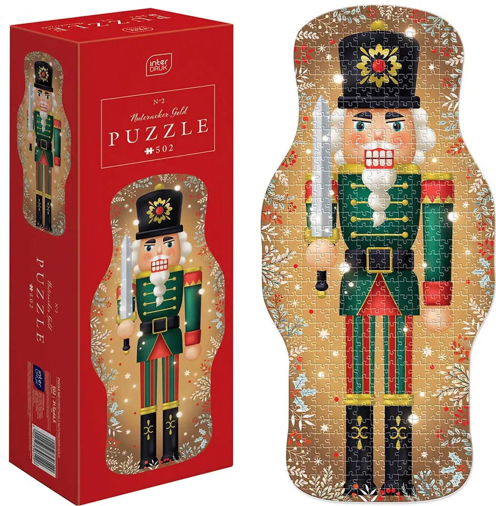 Puzzle 502 NOVA GODINA Krcko Oraščić - Zlatni