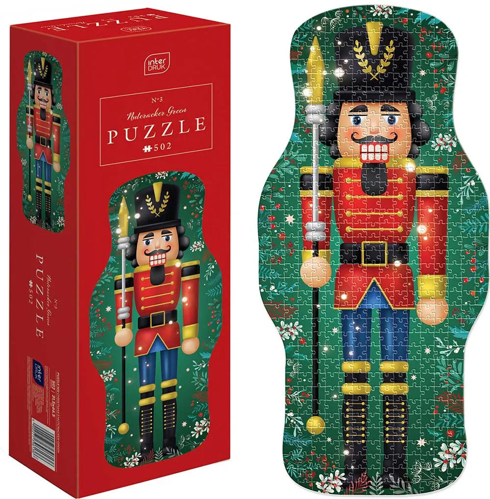 Puzzle 502 NOVA GODINA Krcko Oraščić - Zeleni