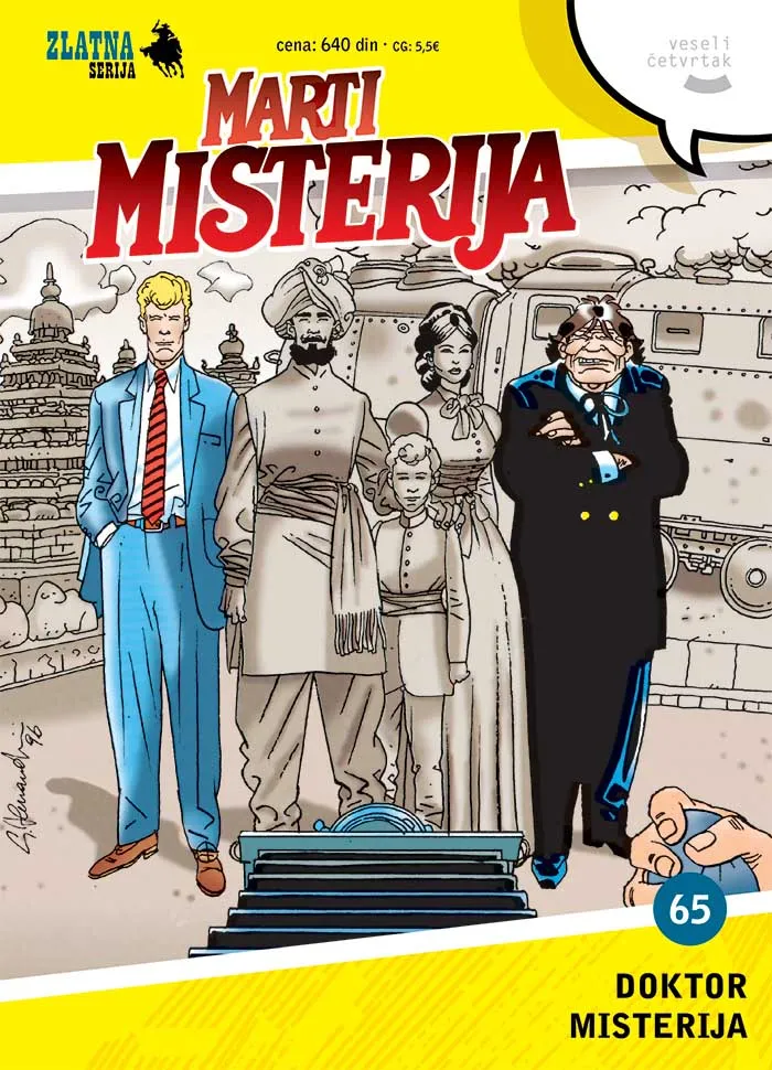 MARTI MISTERIJA Doktor Misterija - Zlatna serija 65 (korica A)