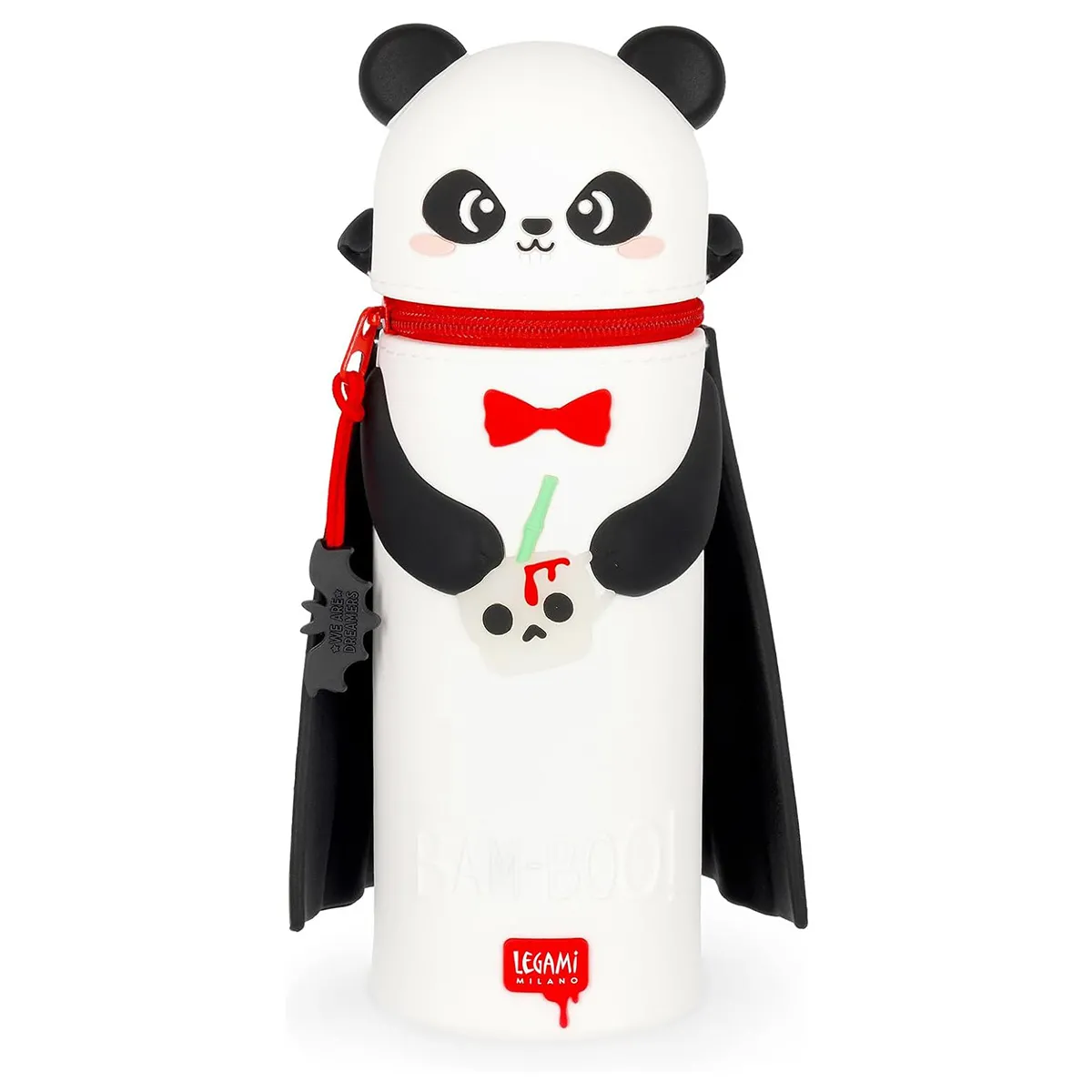 Silikonska futrola za olovke PANDA VAMPIR - HALLOWEEN 