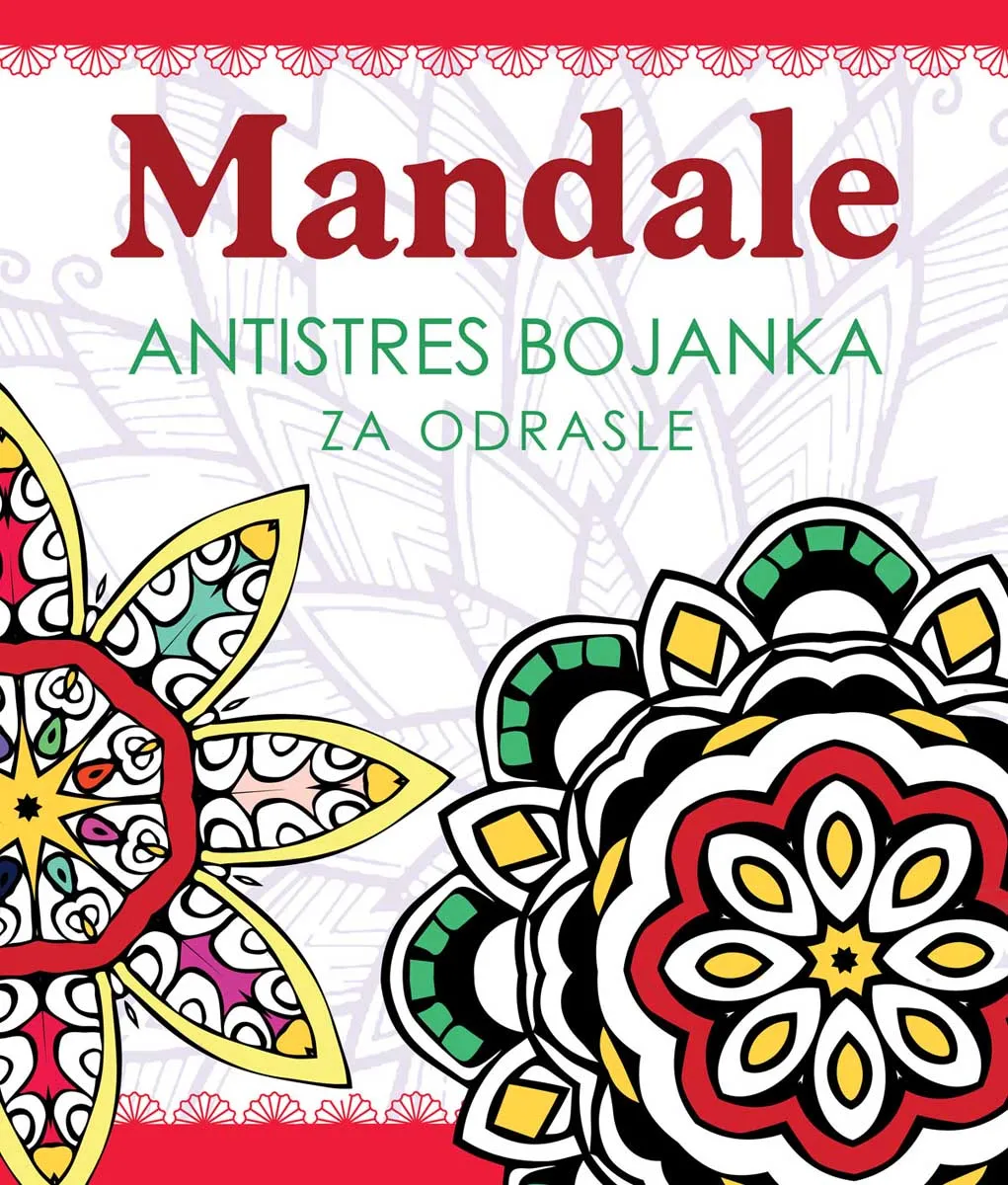 ANTISTRES BOJANKA ZA ODRASLE - MANDALE 