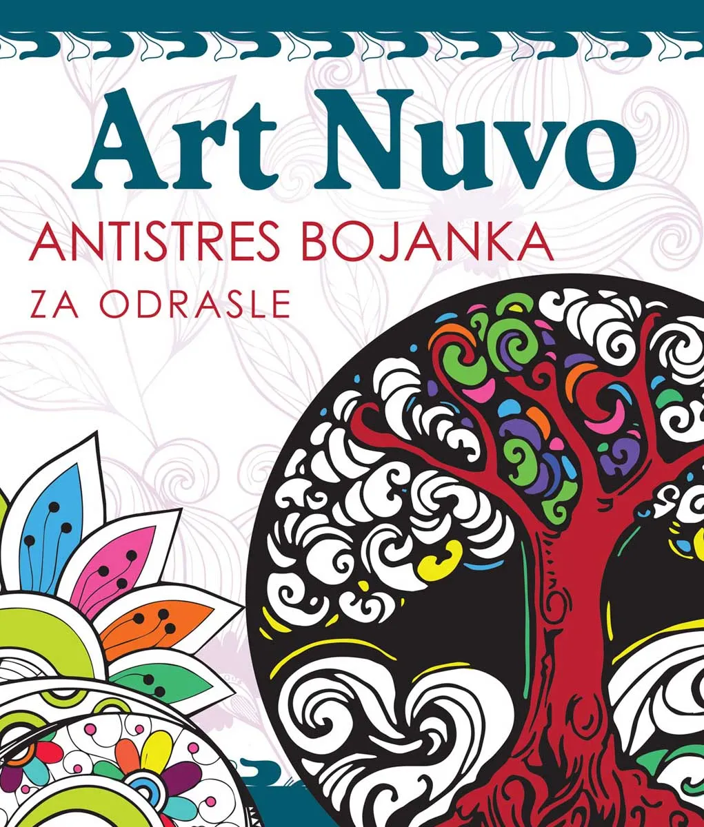 ANTISTRES BOJANKA ZA ODRASLE - ART NUVO