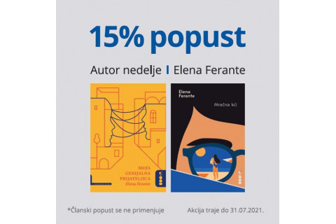SC Big Fashion - 15% popusta na knjige Elene Ferante