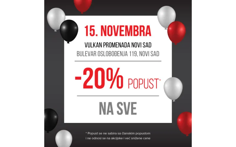 Nova Vulkanova knjižara PROMENADA Novi Sad