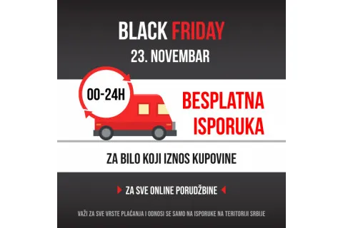 Black Friday na www.knjizare-vulkan.rs - 24h BESPLATNE ISPORUKE 