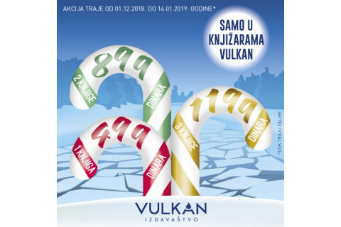 Novogodišnja akcija 1 za 499, 2 za 899 i 3 za 1199 dinara