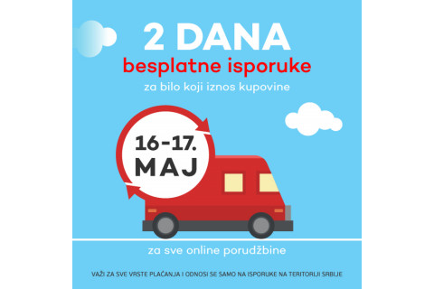 2 DANA BESPLATNE ISPORUKE