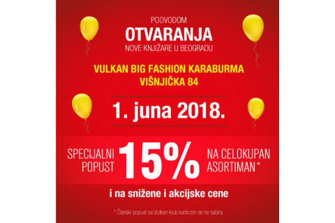 Vulkan Karaburma na novoj lokaciji