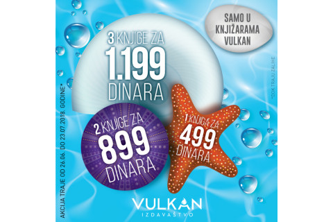 NOVI NASLOVI NA AKCIJI 1 ZA 499, 2 ZA 899, 3 ZA 1199