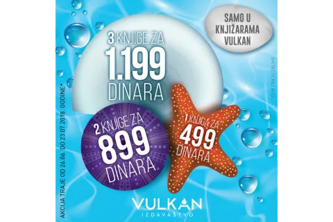 NOVI NASLOVI NA AKCIJI 1 ZA 499, 2 ZA 899, 3 ZA 1199