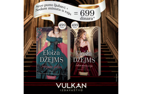 DVA ROMANA ELOIZE DŽEJMS PO NEVEROVATNOJ CENI