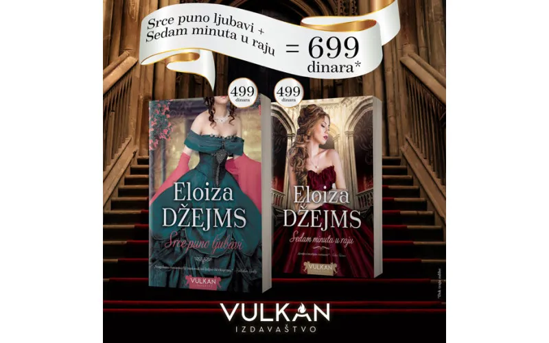 DVA ROMANA ELOIZE DŽEJMS PO NEVEROVATNOJ CENI