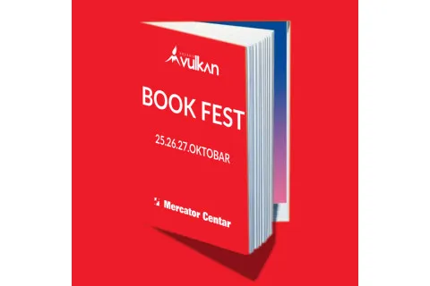 VULKANOV BOOK FEST U MERCATOR CENTRU BEOGRAD