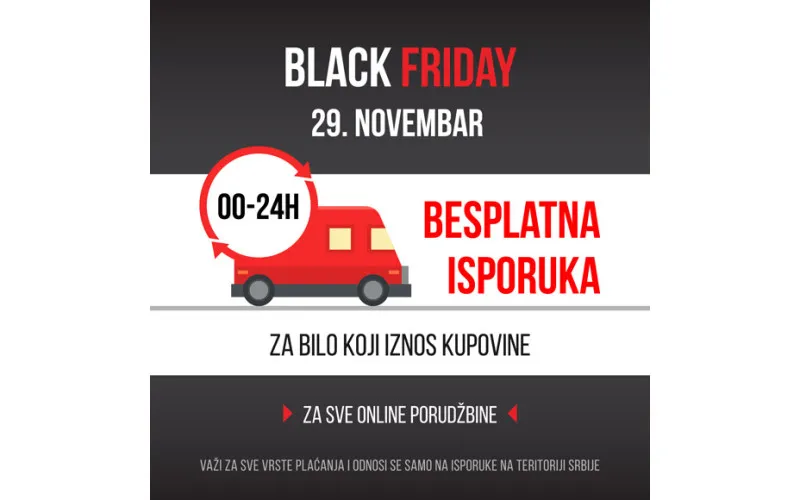 BLACK FRIDAY NA WWW.KNJIZARE-VULKAN.RS - 24H BESPLATNE ISPORUKE