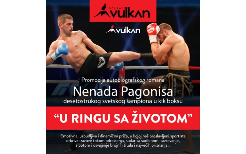 Promocija autobiografskog romana Nenada Pagonsa