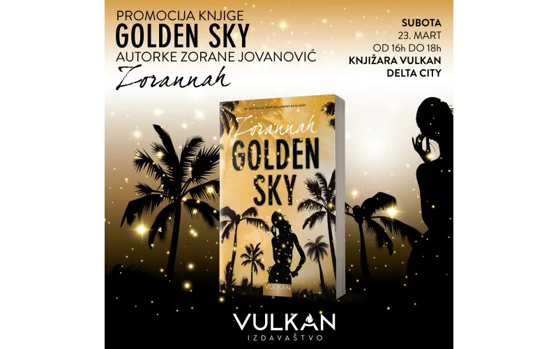 PROMOCIJA KNJIGE GOLDEN SKY AUTORKE ZORANE JOVANOVIĆ ZORANNAH