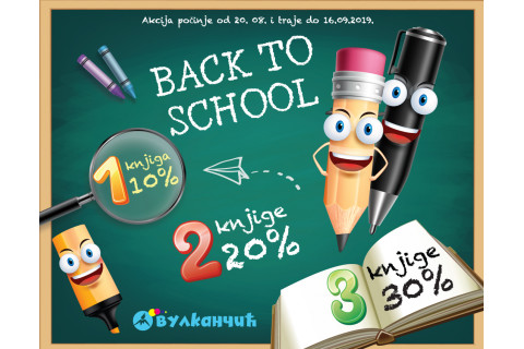 Back to school - dečje knjige na sniženju