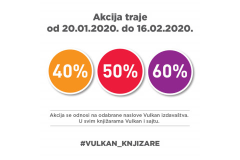 Knjige na popustu od 40%, 50% i 60%