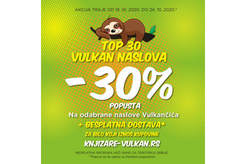 TOP 30 NASLOVA ZA DECU NA POPUSTU OD 30%