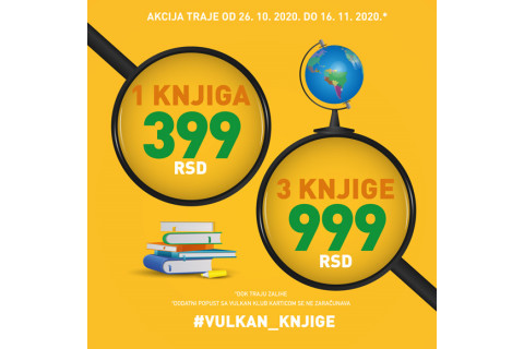 1 za 399, 3 za 999 dinara