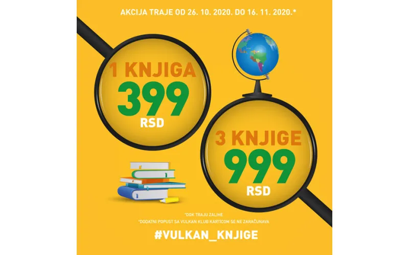 1 za 399, 3 za 999 dinara