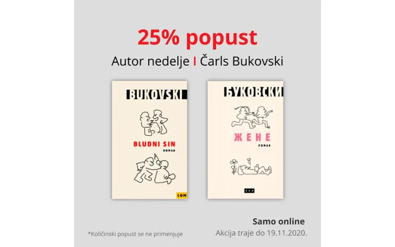 AUTOR NEDELJE - Čarls Bukovski