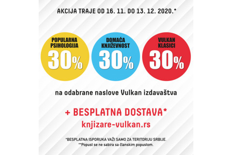 30% popusta na odabrane naslove