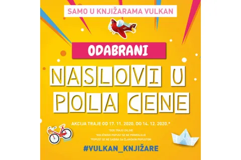 U POLA CENE KNJIGE ZA DECU