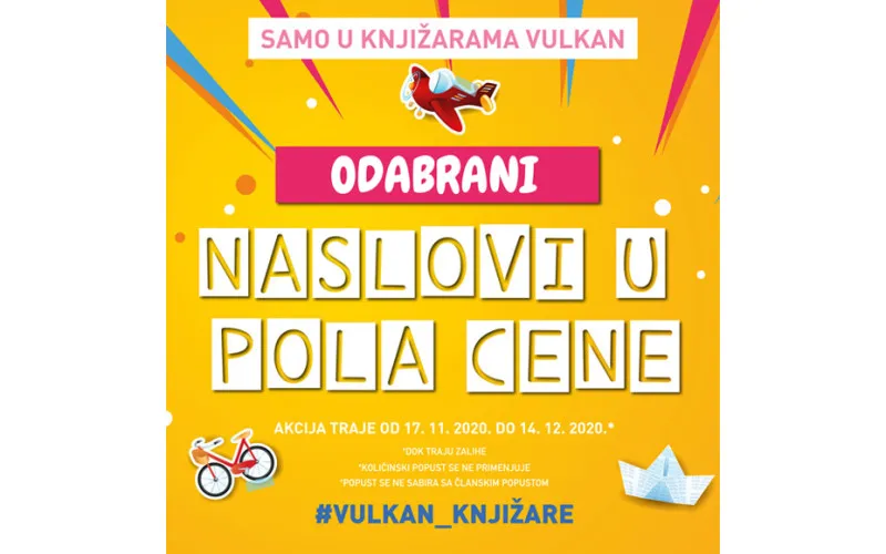U POLA CENE KNJIGE ZA DECU