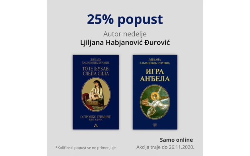 Autor nedelje - Ljiljana Habjanović Đurović