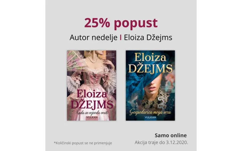 Autor nedelje Eloiza Džejms