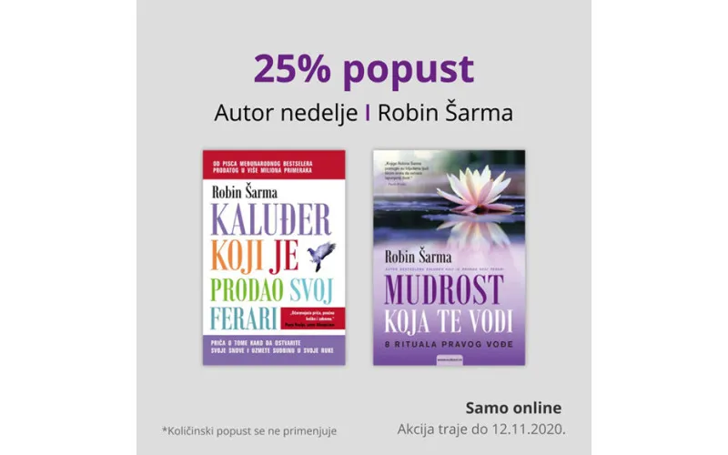 Autor nedelje - Robin Šarma