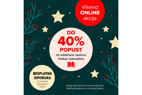 Vikend ONLINE akcija - 40% na odabrane naslove