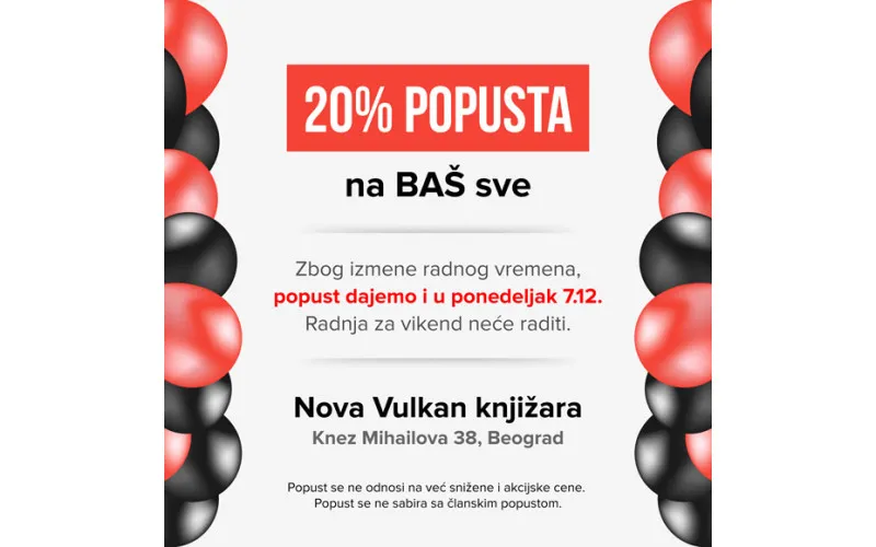 NOVA KNJIŽARA VULKAN KNEZ MIHAILOVA