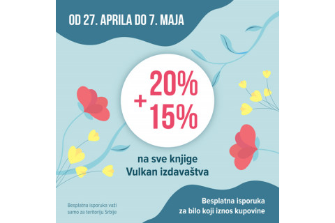 Veliki popust na sve knjige Vulkan izdavaštva