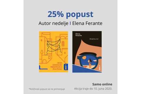 Autor nedelje - Elena Ferante