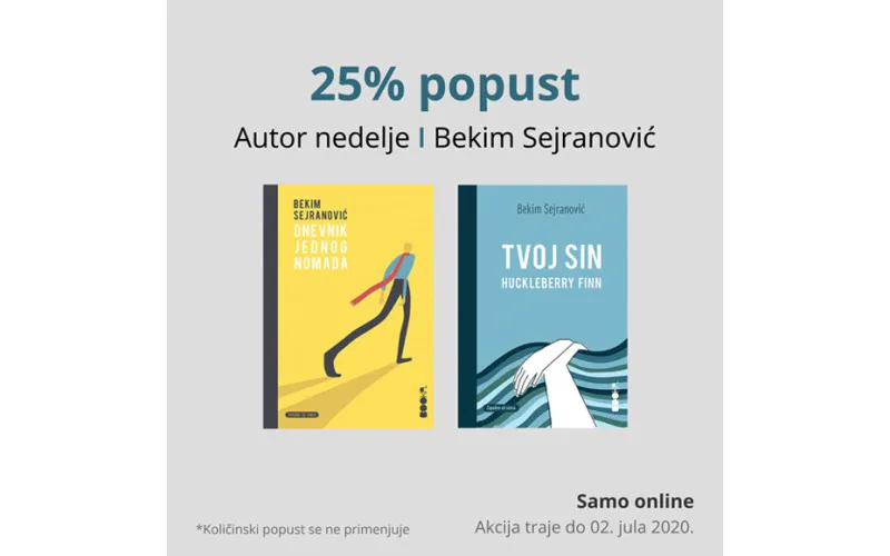 Autor nedelje - Bekim Sejranović