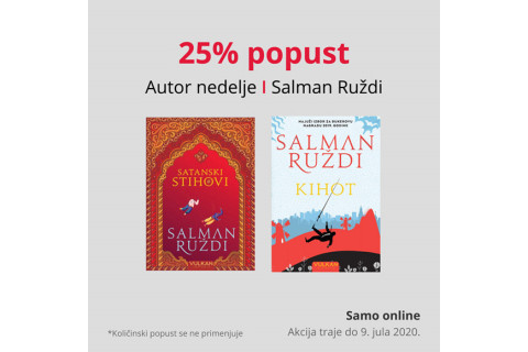 AUTOR NEDELJE - SALMAN RUŽDI