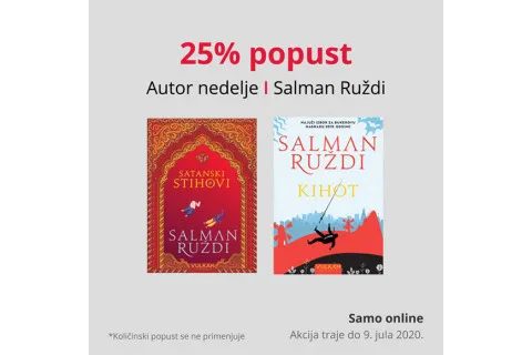 AUTOR NEDELJE - SALMAN RUŽDI